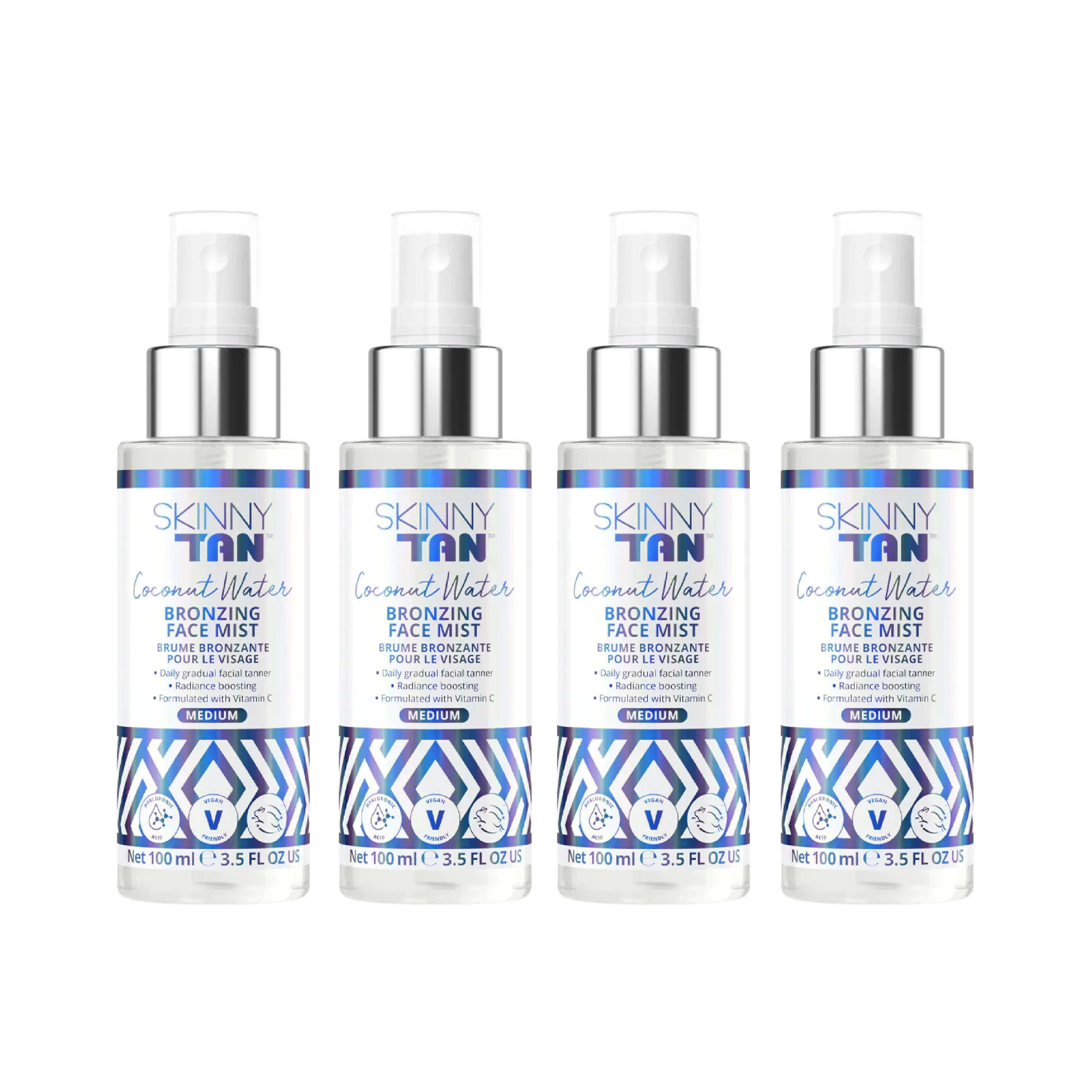 4 for $9.99 | Coconut Water Face Bronzing Mist 100ml