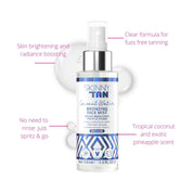 4 for $9.99 | Coconut Water Face Bronzing Mist 100ml