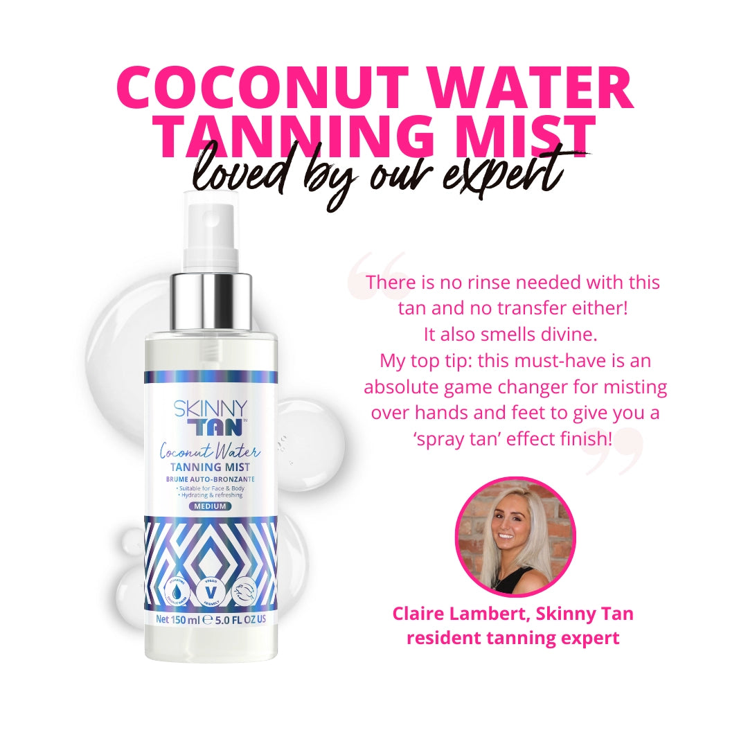 4 for $9.99 | Coconut Water Tanning Mist 150ml