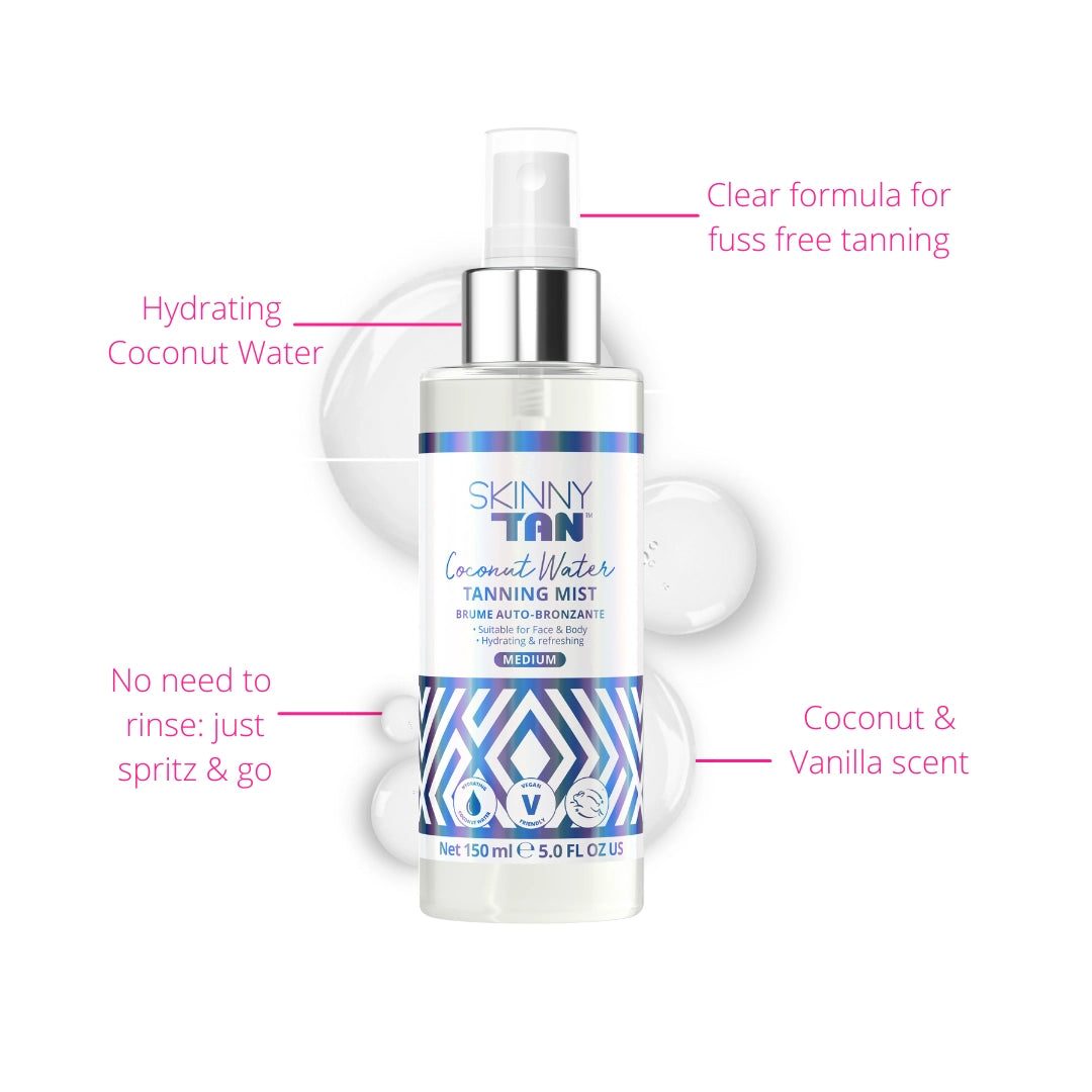 4 for $9.99 | Coconut Water Tanning Mist 150ml