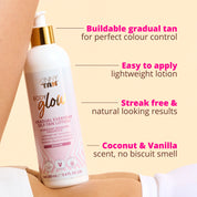 Body Glow Gradual Tanner 280ml