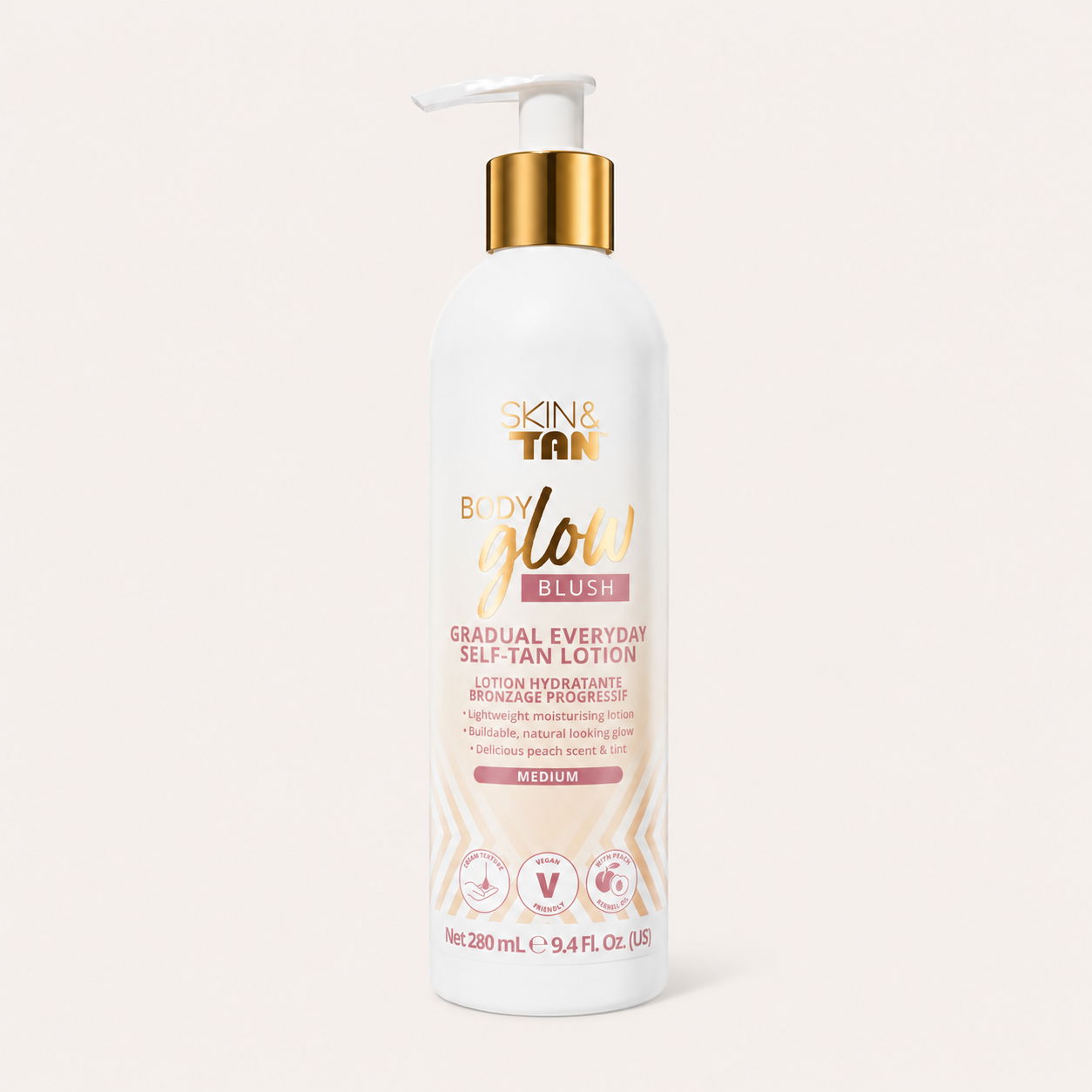 Body Glow Blush Gradual Tanner 280ml
