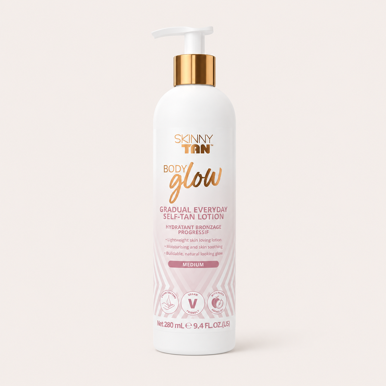 Body Glow Gradual Tanner 280ml