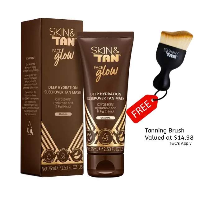 Face Glow Deep Hydration Sleepover Tan Mask 75ml