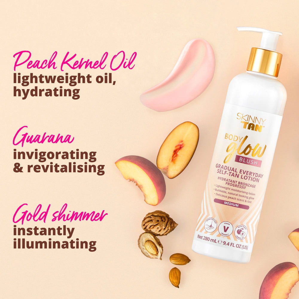 Body Glow Blush Lotion Medium 280ml