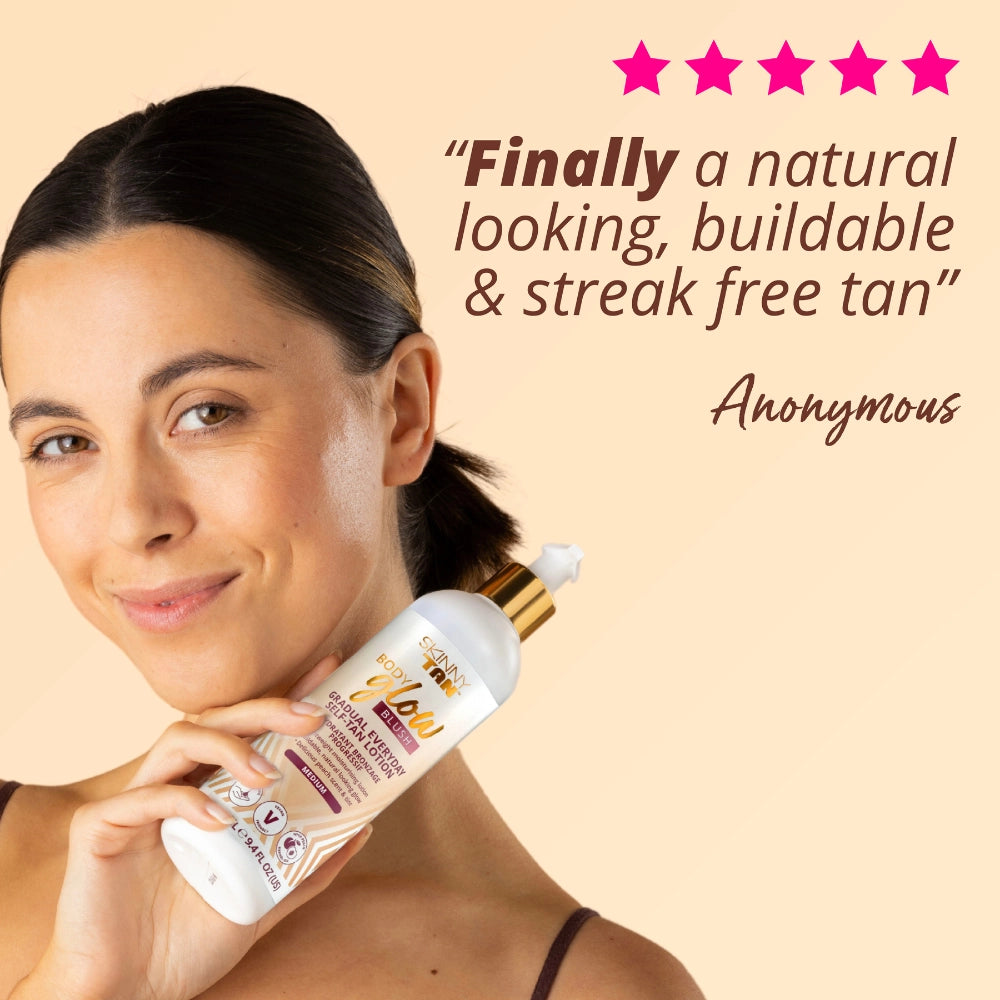 Body Glow Blush Lotion Medium 280ml