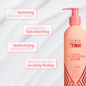 Body Glow Gradual Tanner with lightweight lotion texture