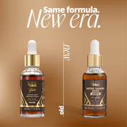 Skinny Tan and Skin & Tan Notox Face Tanning Drops packaging