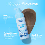 Self-Tanning Mousse with aloe vera and guarana